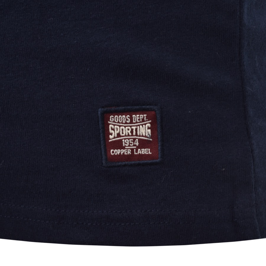 Alternative Image for ProductSuperdry Vintage Logo Chenille T Shirt Navy3